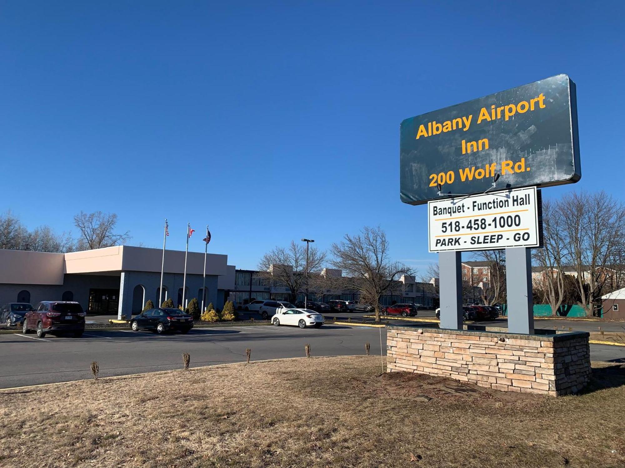 Albany Airport Inn Exteriér fotografie